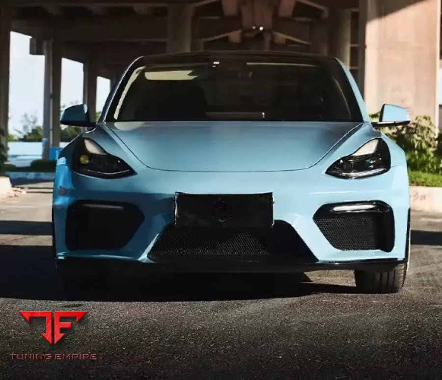 TESLA MODEL 3 GT4 STYLE FRONT BUMPER
