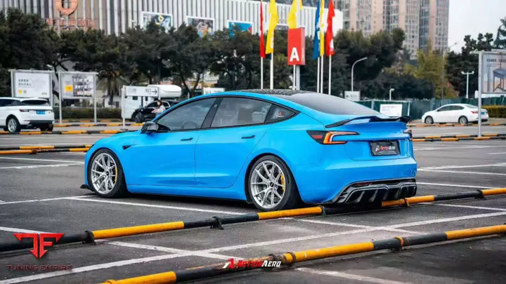 TESLA MODEL 3 HIGHLAND 2024-ON ACTION AERO SERIES REAR DIFFUSER - Rear Diffuser