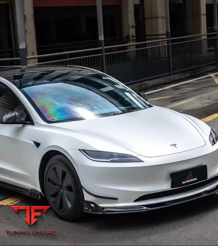 Tesla Model 3 Highland AE Design front canards