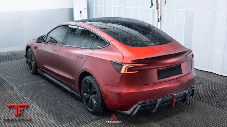 Tesla Model 3 Highland AE rear spoiler