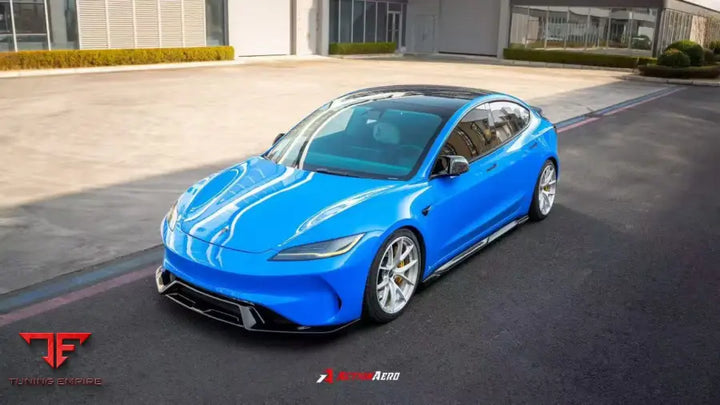 TESLA MODEL 3 HIGHLAND / PERFORMANCE 2024-ON ABS ACTION AERO SERIES FRONT BUMPER & LIP - Bumper