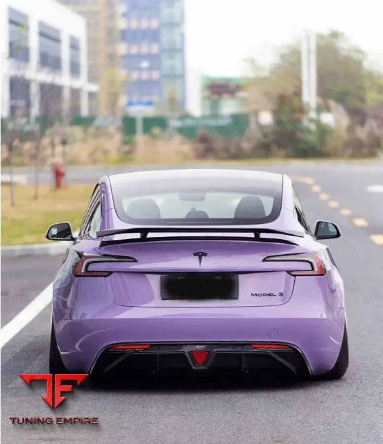 TESLA MODEL 3 HIGHLAND/PERFORMANCE CARBON FIBER PARTS 2024Y