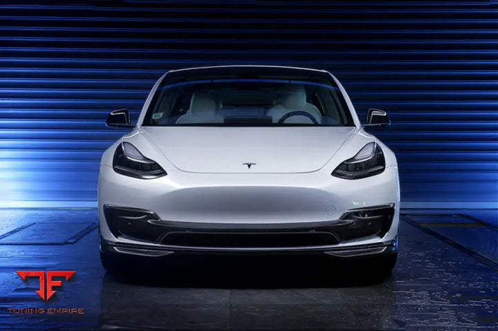 TESLA MODEL 3 IMP PERFORMANCE CARBON FIBER FRONT LIP BSD