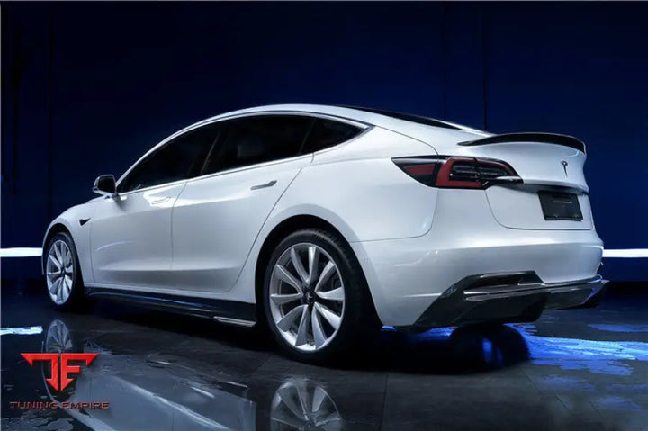 TESLA MODEL 3 IMP PERFORMANCE CARBON FIBER REAR LIP BSD