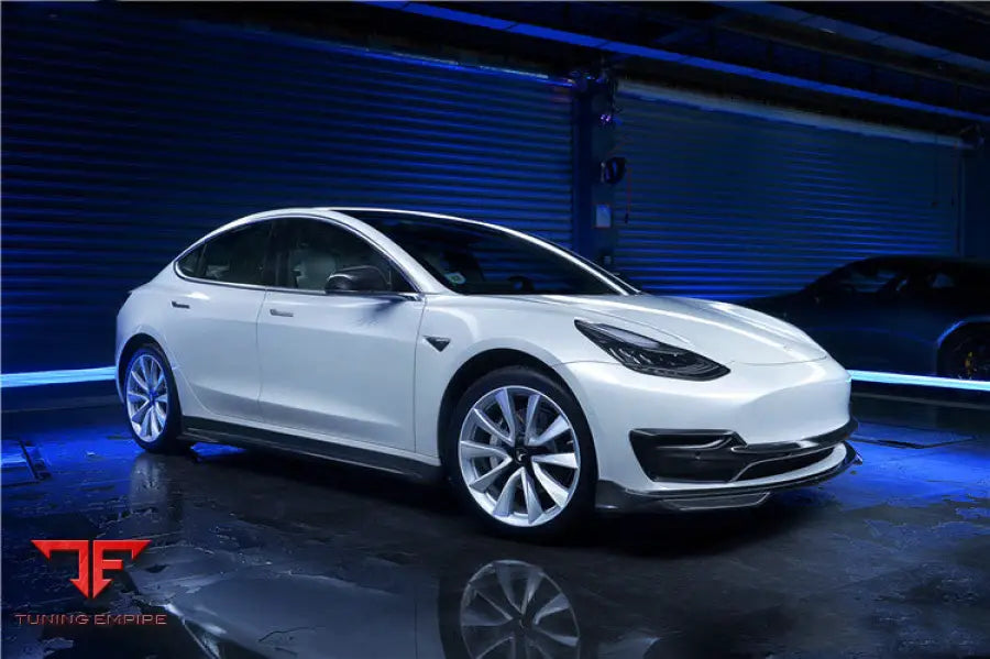 TESLA MODEL 3 IMP PERFORMANCE CARBON FIBER SIDE SKIRTS BSD