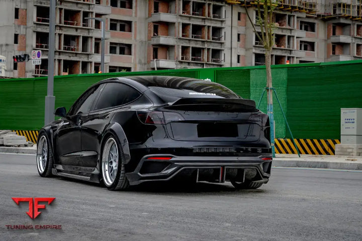 TESLA MODEL 3 IMP PERFORMANCE PARTIAL CARBON FIBER FULL BODY KIT BSD