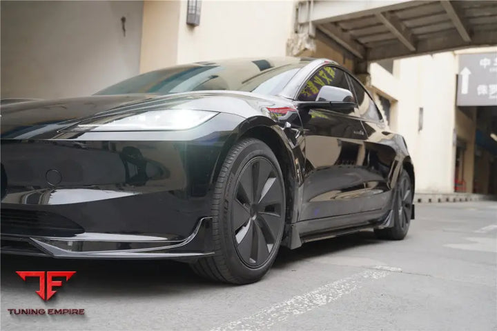 TESLA MODEL 3 LCI FAST STYLE CARBON FIBER PATTERN LOOK BODY KIT BSD