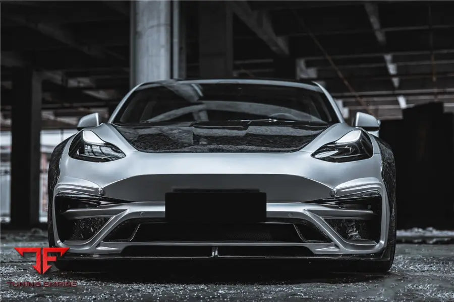 TESLA MODEL 3 IMPII PERFORMANCE PARTIAL CARBON FIBER FULL BODY KIT BSD