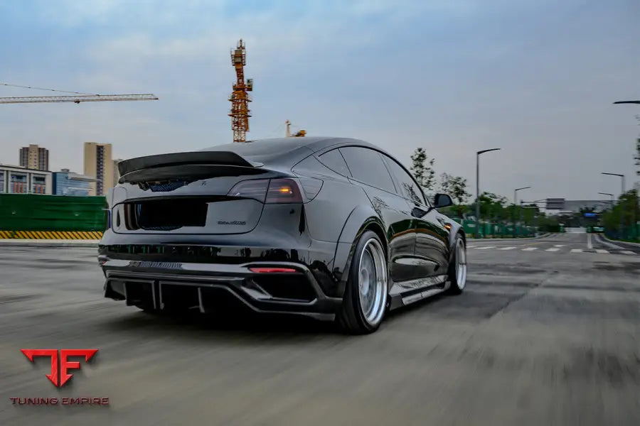 TESLA MODEL 3 IMPII PERFORMANCE PARTIAL CARBON FIBER FULL BODY KIT BSD