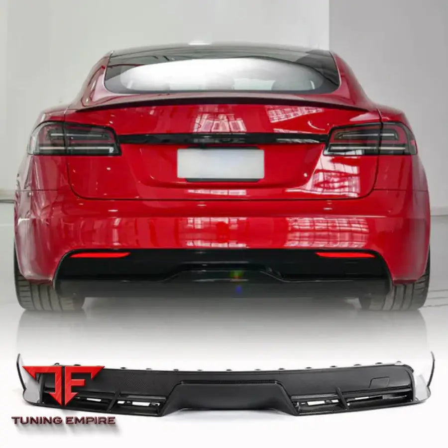 TESLA MODEL S CARBON FIBER PARTS 2021-2023Y