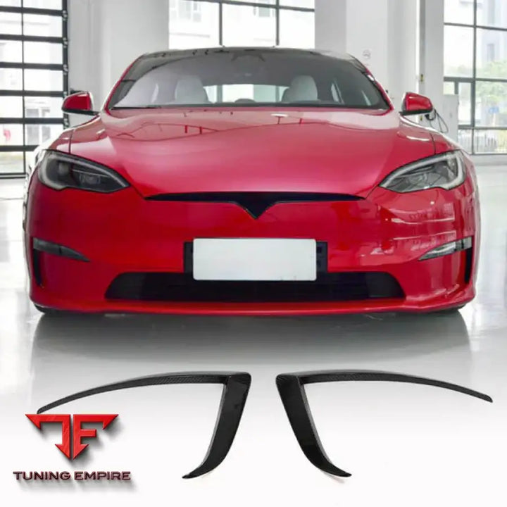 TESLA MODEL S CARBON FIBER PARTS 2021-2023Y