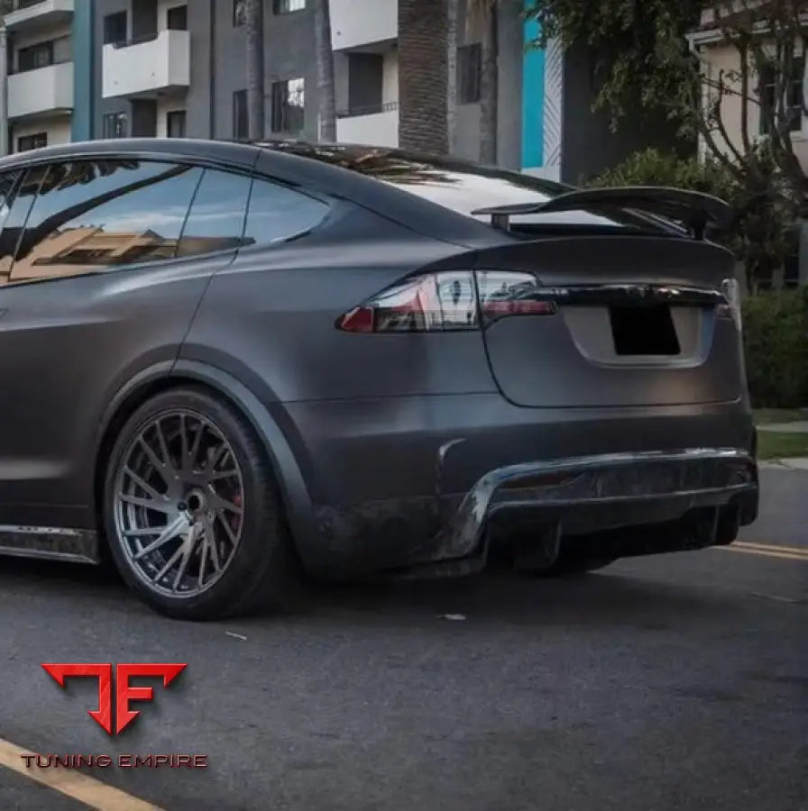 TESLA MODEL X CARBON FIBER PARTS