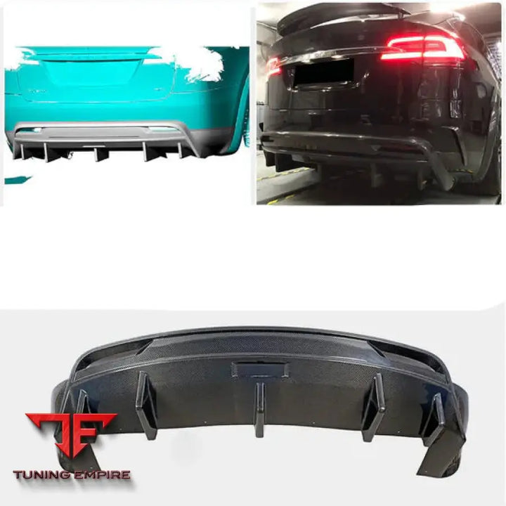 TESLA MODEL X CARBON FIBER PARTS 2016-2020Y