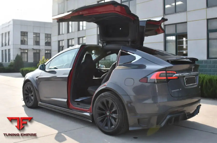 TESLA MODEL X CARBON FIBER BODY KIT PARTS