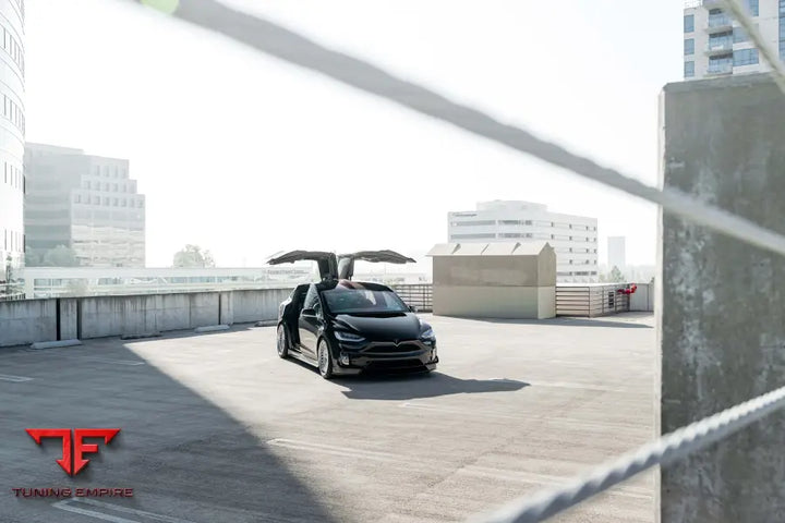 TESLA MODEL X FORGED WHEELS AND EXHAUST SYSTEM