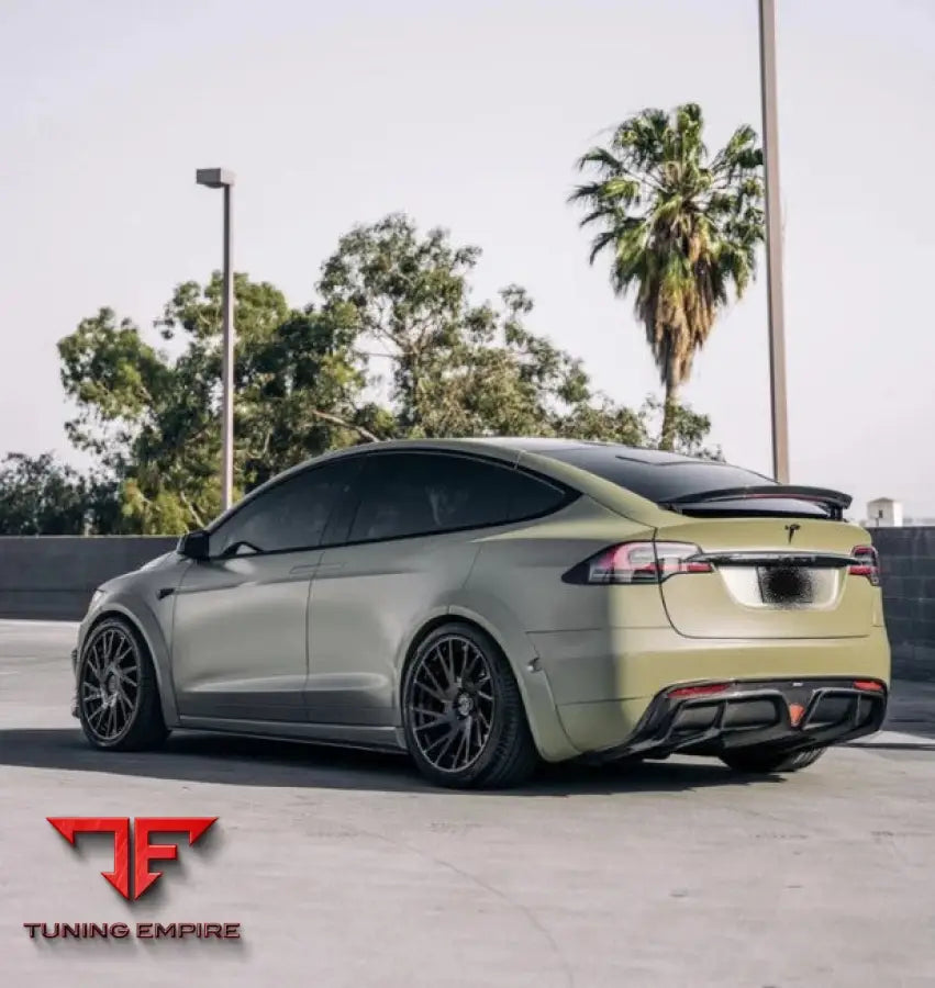 TESLA MODEL X P100D PERFORMANCE CARBON FIBER PARTS