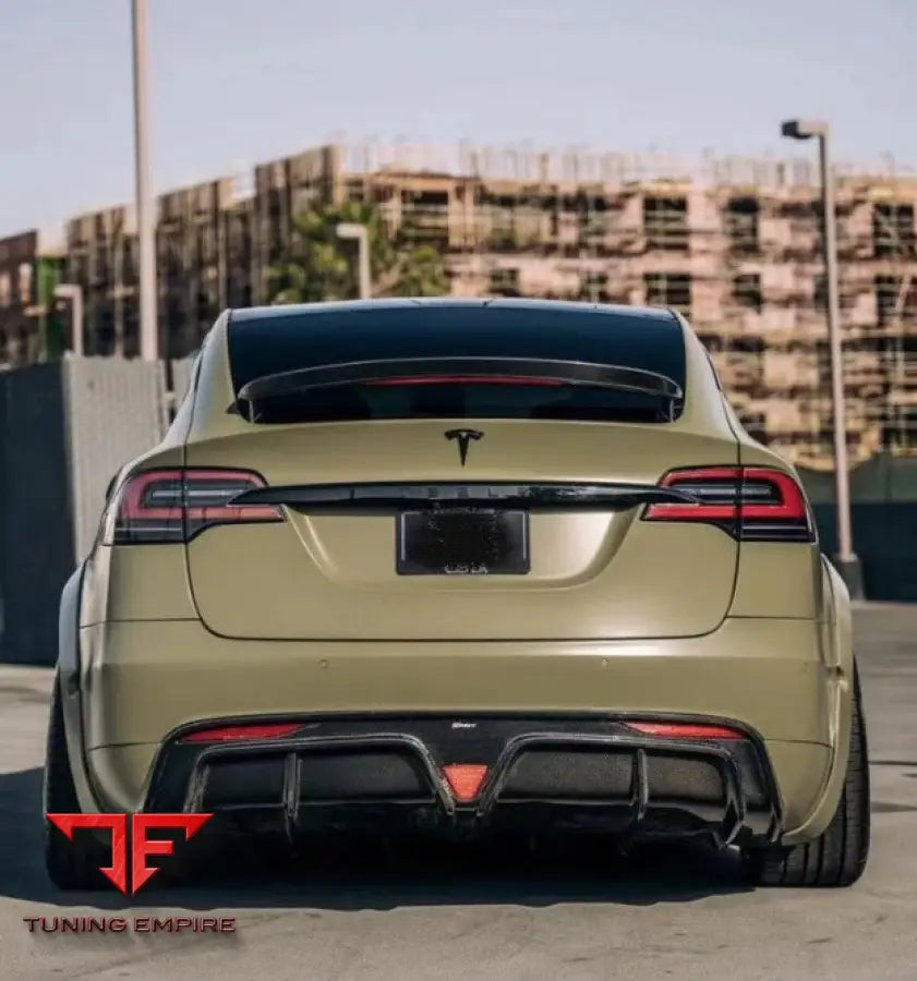 TESLA MODEL X P100D PERFORMANCE CARBON FIBER PARTS
