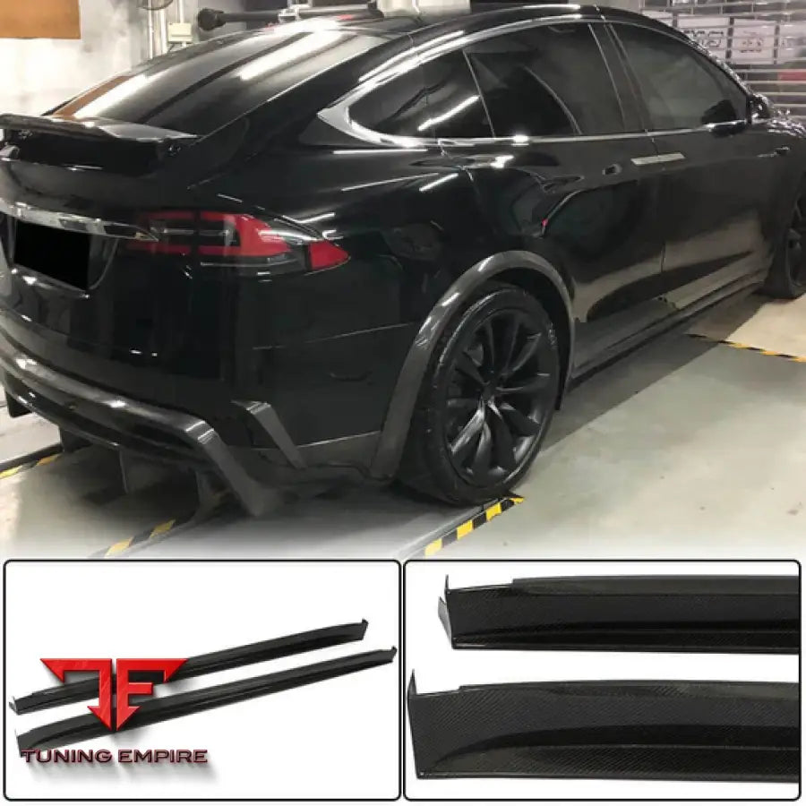 TESLA MODEL X SPORT UTILITY CARBON FIBER PARTS 2016-2022Y