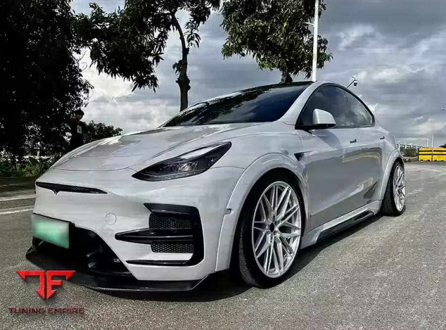 TESLA MODEL Y CARBON BODY KITS PARTS
