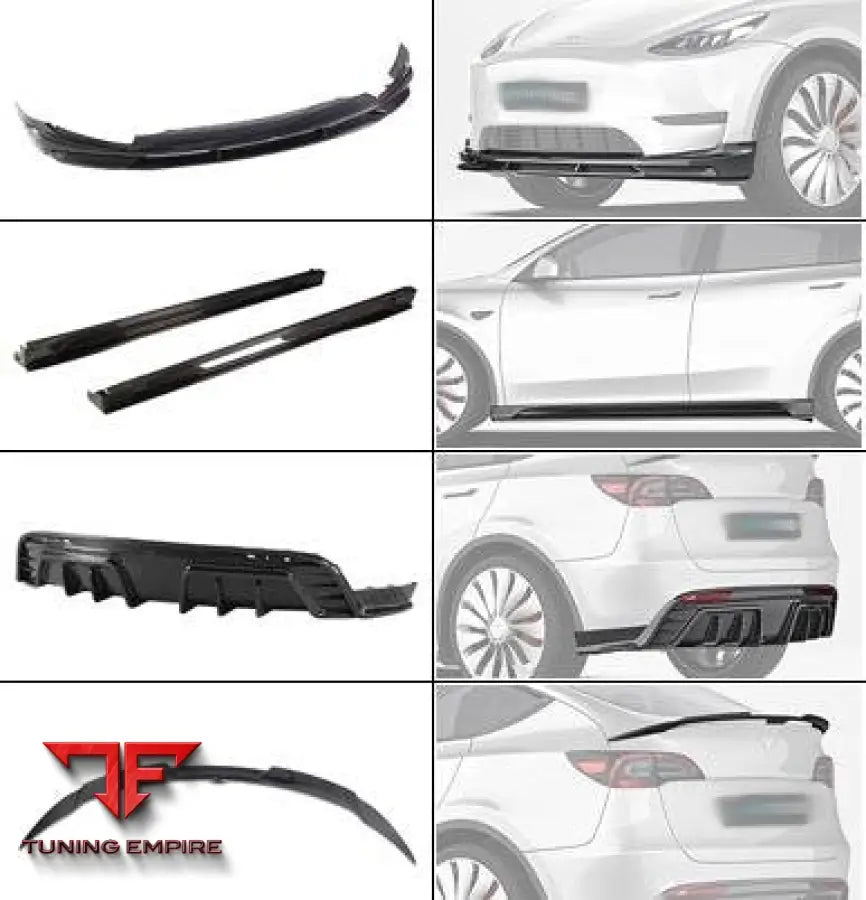 TESLA MODEL Y CARBON FIBER AERO KIT 2020-2024