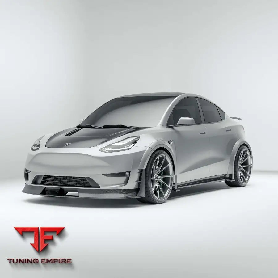 TESLA MODEL Y CARBON FIBER FRONT LIP