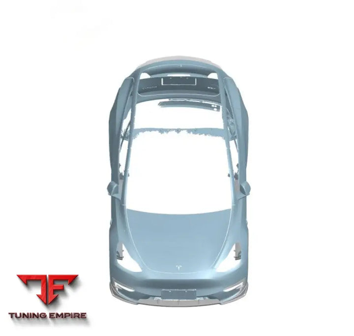 TESLA MODEL Y DRY CARBON PERFORMANCE FRONT CANARDS