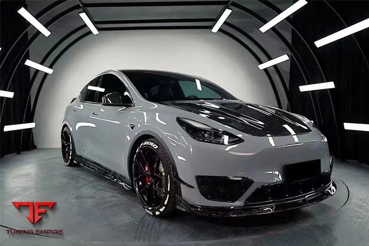 TESLA MODEL Y IMP PERFORMANCE CARBON FIBER DAY RUNNING LIGHT COVER BSD