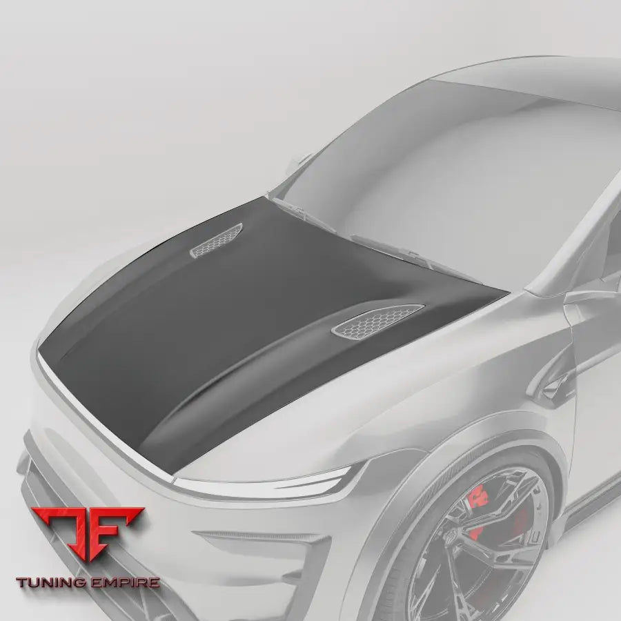TESLA MODEL Y JUNIPER CARBON FIBER HOOD