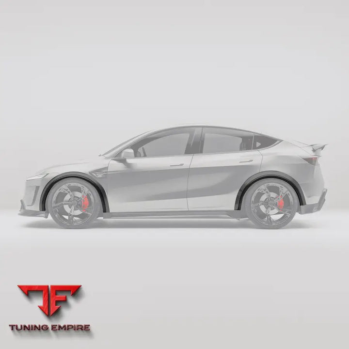 TESLA MODEL Y JUNIPER CARBON FIBER WHEEL ARCH EXTENSIONS