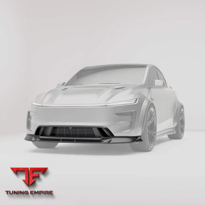 TESLA MODEL Y PREMIUM JUNIPER CARBON FIBER FRONT LIP