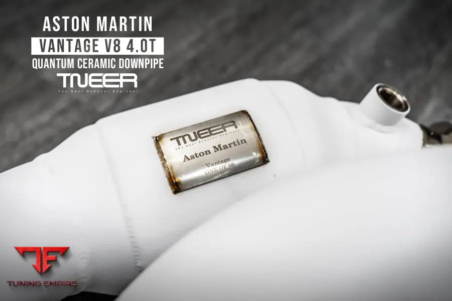 TNEER ASTON MARTIN VANTAGE QUANTUM CERAMIC DOWNPIPE