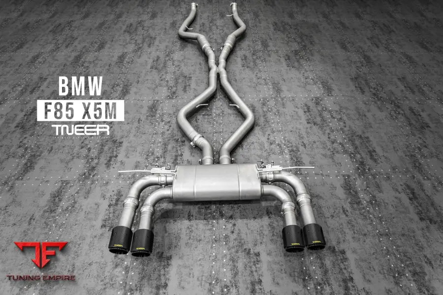 TNEER BMW F85 X5 M exhaust system
