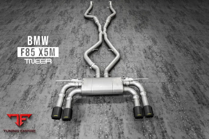 TNEER BMW F85 X5 M exhaust system