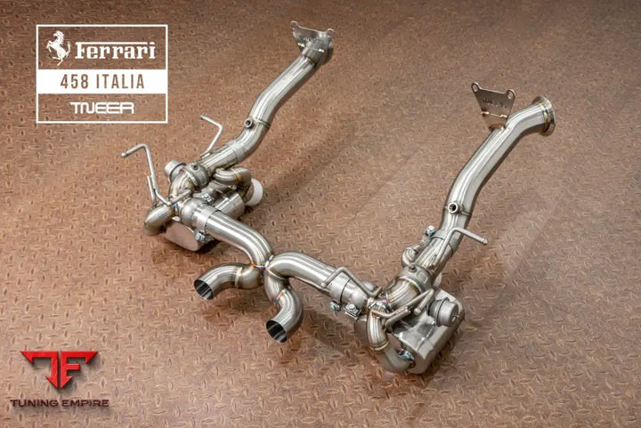 TNEER FERRARI 458 ITALIA /SPIDER EXHAUST SYSTEM