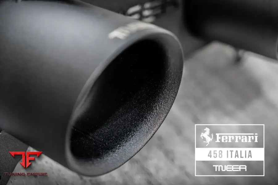 TNEER FERRARI 458 ITALIA /SPIDER EXHAUST SYSTEM