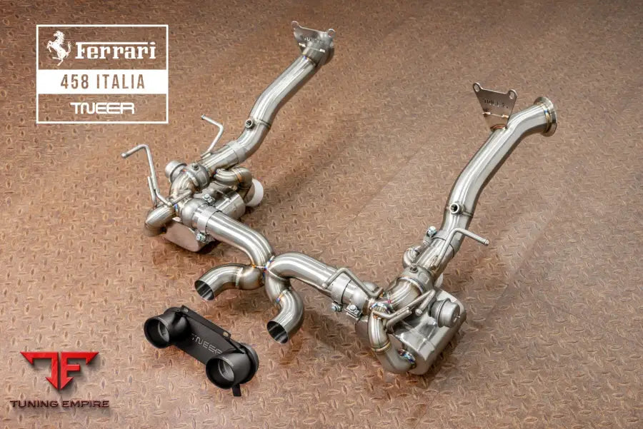 TNEER FERRARI 458 ITALIA /SPIDER EXHAUST SYSTEM