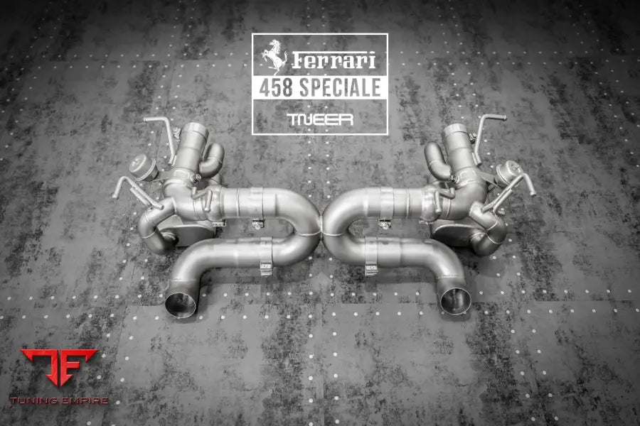 TNEER FERRARI 458 SPECIALE EXHAUST SYSTEM