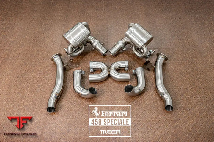 TNEER FERRARI 458 SPECIALE EXHAUST SYSTEM