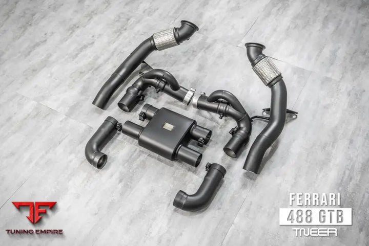 TNEER FERRARI 488 GTB / SPYDER EXHAUST SYSTEM