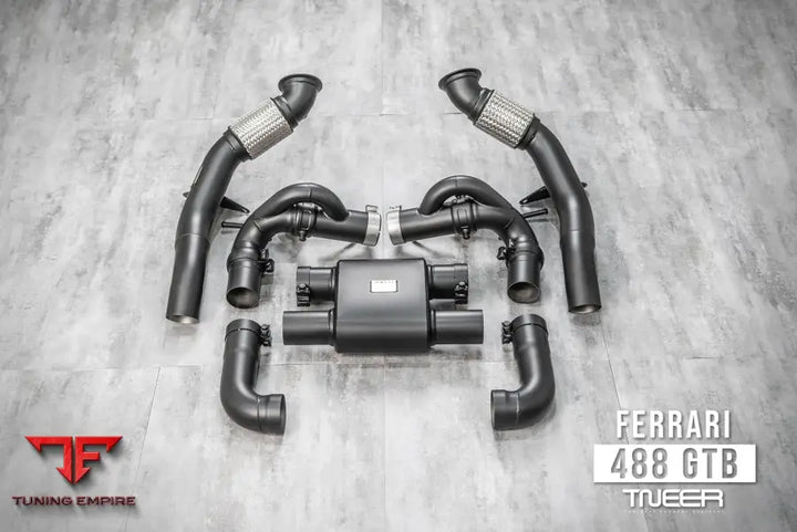 TNEER FERRARI 488 GTB / SPYDER EXHAUST SYSTEM