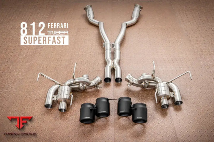 TNEER FERRARI 812 SUPERFAST EXHAUST SYSTEM