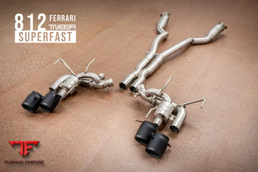 TNEER FERRARI 812 SUPERFAST EXHAUST SYSTEM