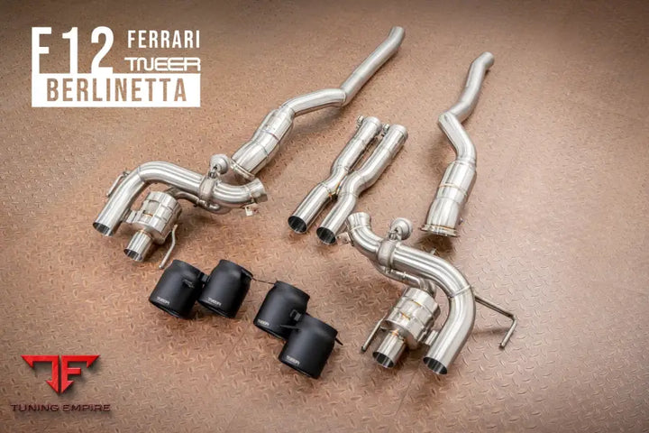 TNEER FERRARI F12 BERLINETTA EXHAUST SYSTEM