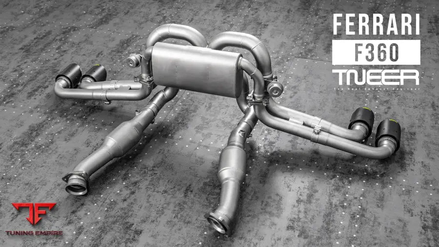 TNEER FERRARI F360 / SPIDER EXHAUST SYSTEM