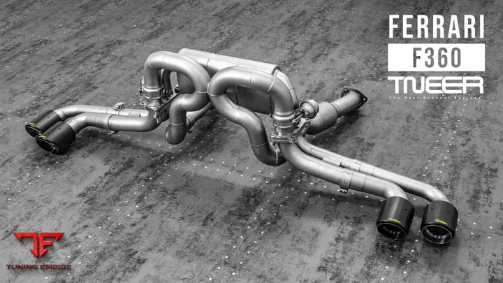 TNEER FERRARI F360 / SPIDER EXHAUST SYSTEM