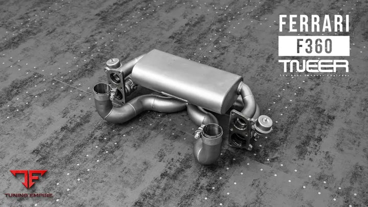 TNEER FERRARI F360 / SPIDER EXHAUST SYSTEM