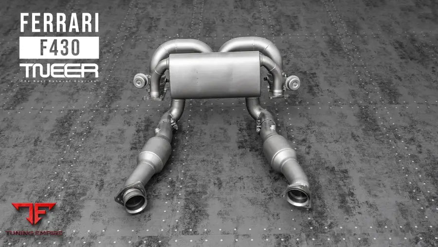 TNEER FERRARI F430 / SPIDER EXHAUST SYSTEM