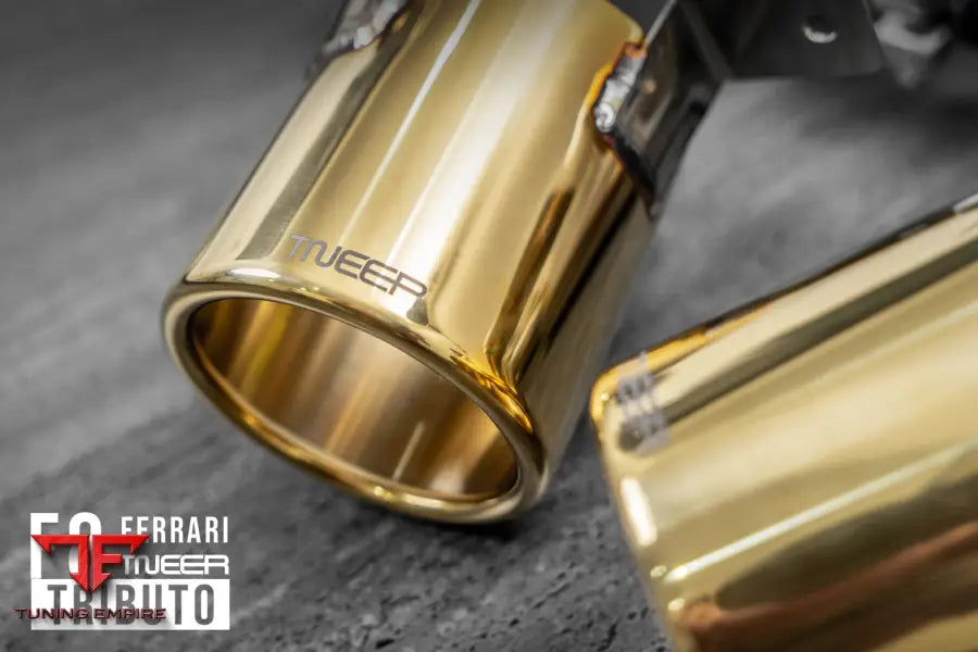 TNEER FERRARI F8 TRIBUTO EXHAUST SYSTEM