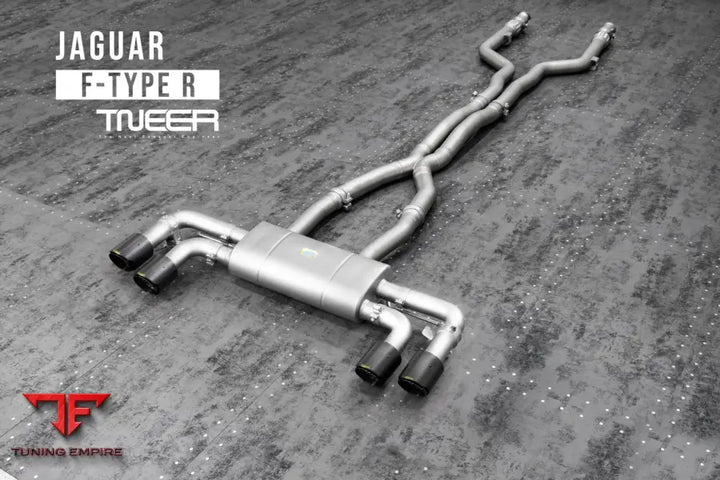 TNEER Jaguar F-Type SVR exhaust system