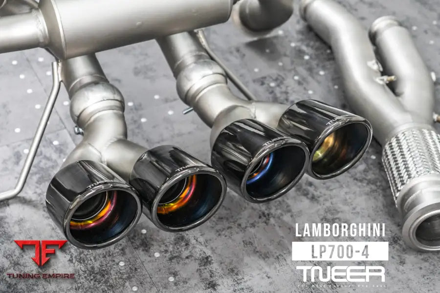 TNEER LAMBORGHINI AVENTADOR LP700-4 EXHAUST SYSTEM
